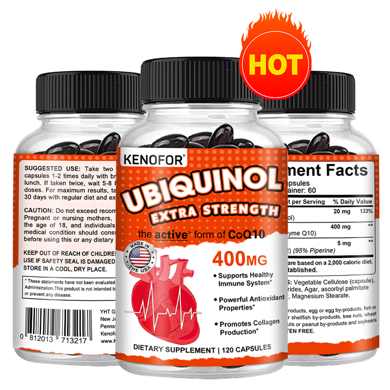 Coq10 Ubiquinol Softgel - Ubiquinol CoQ10 400 mg w kapsułkach