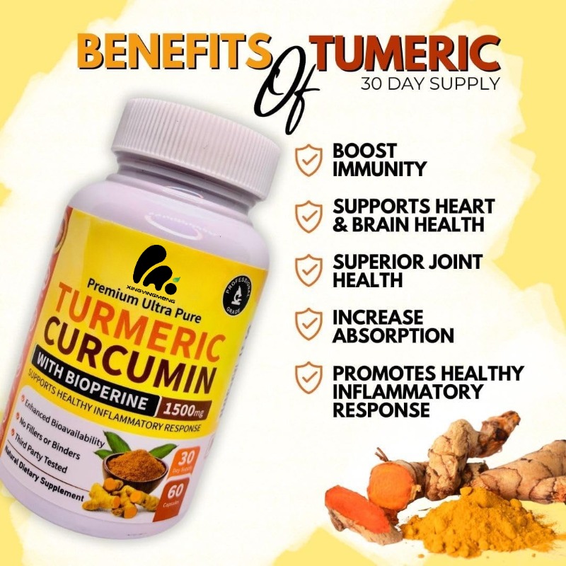 Kurkuma, kurkumina i bioperyna – Turmeric Curcumin Capsule recenzja i cena